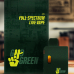 White Durban Good Green Disposable Pen